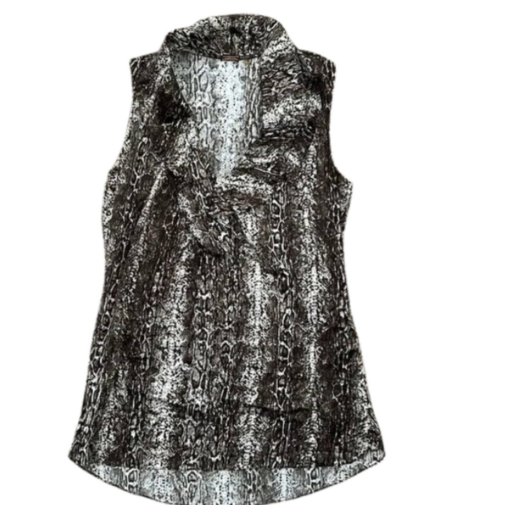 Elie Tahari Silk Work Top